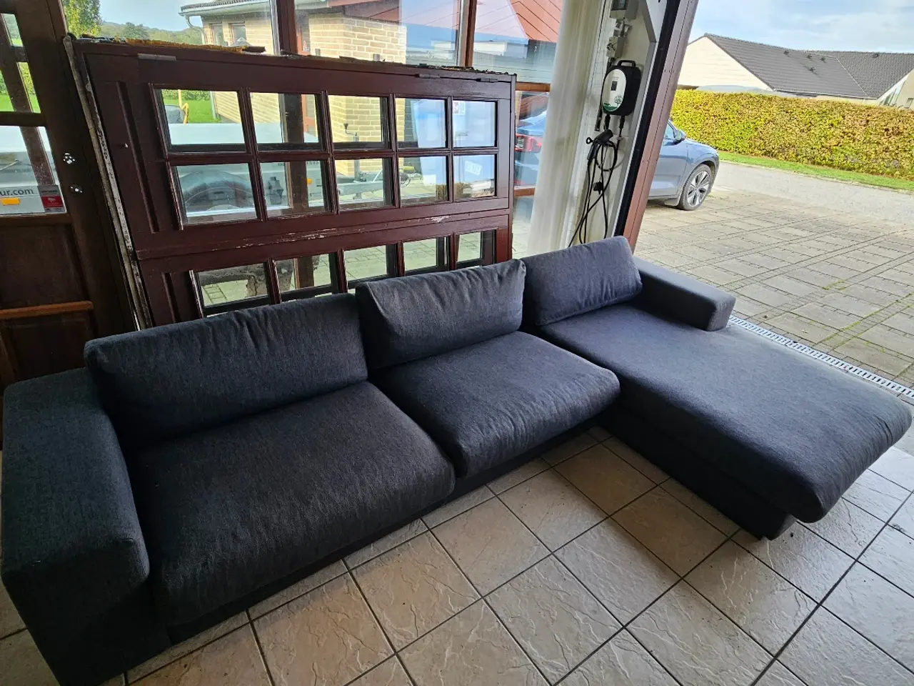 Billede 1 - Sofa med chaiselong 