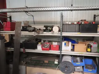 Indhold på pallereol