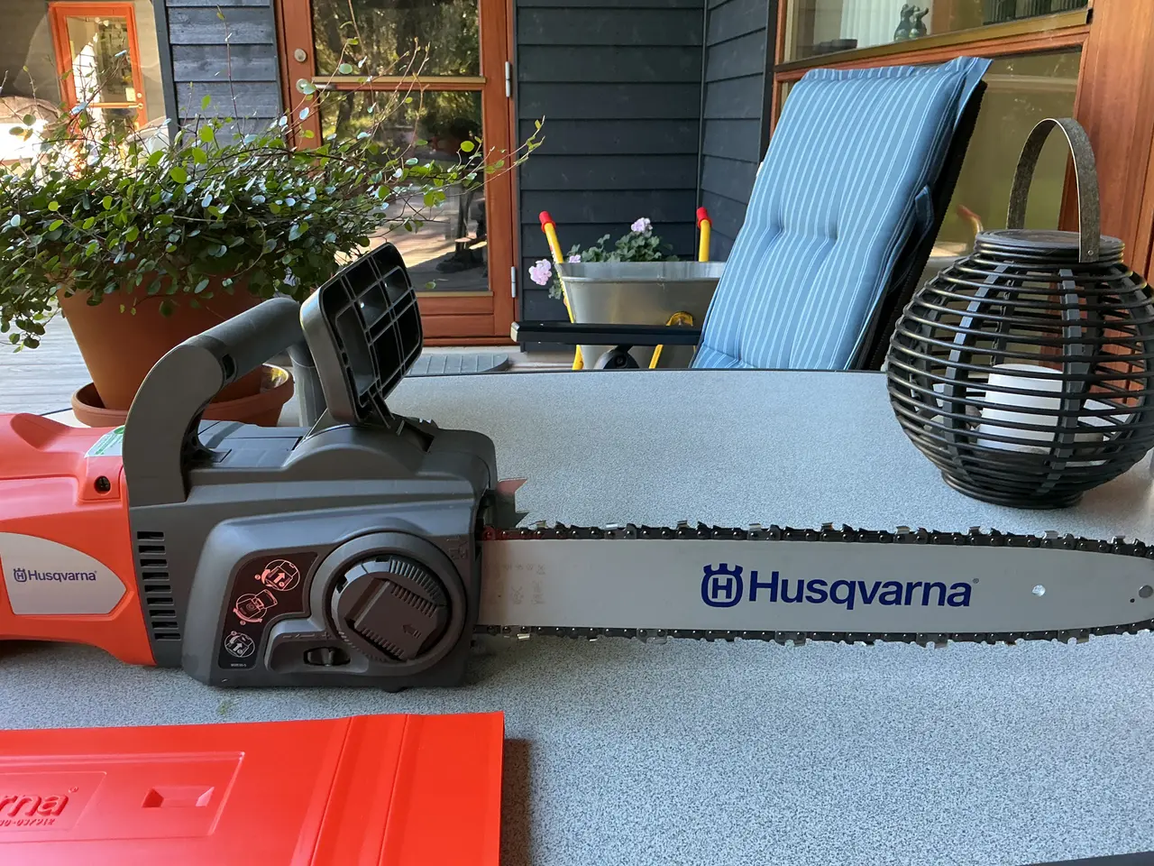 Billede 2 - Husqvarna 420 EL kædesav