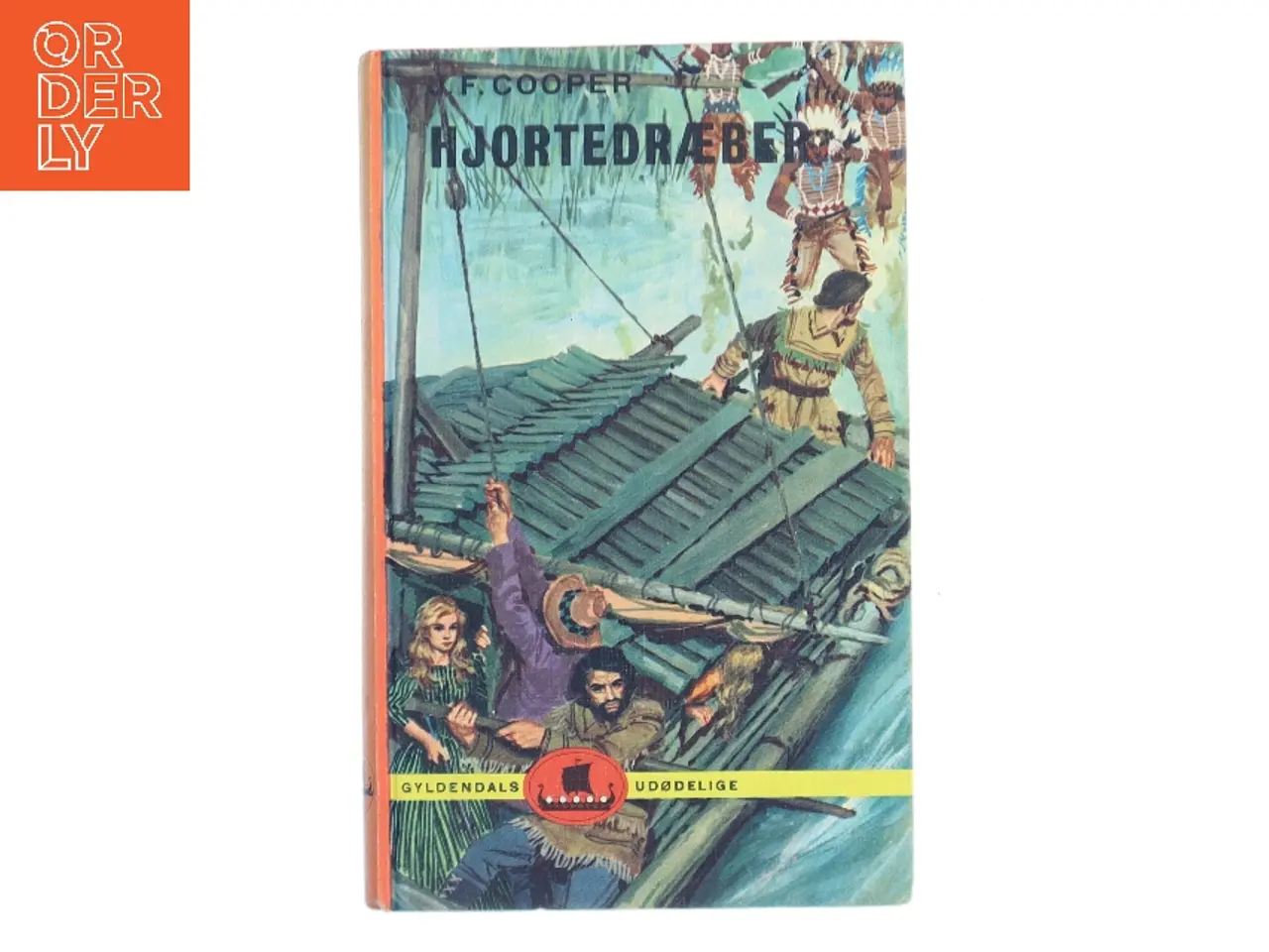 Billede 1 - Hjortedræber af J. F. Cooper (Bog)