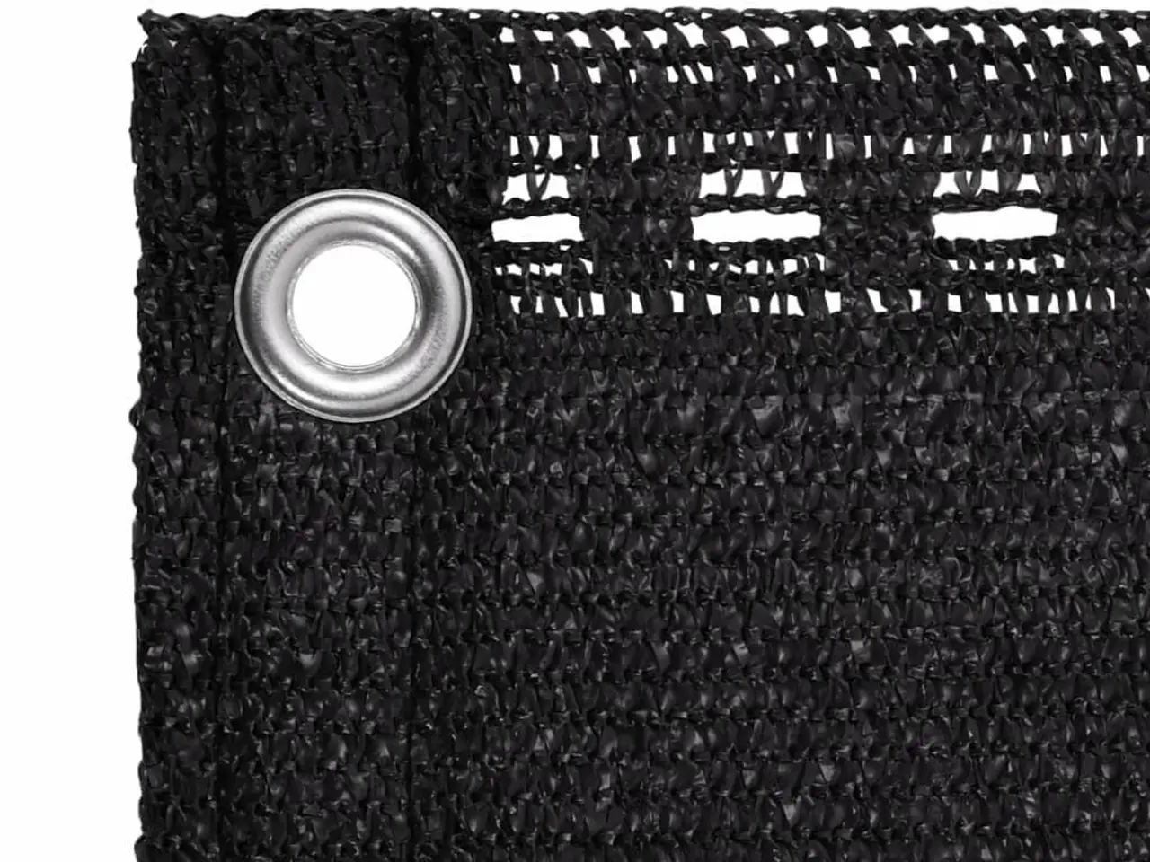 Billede 3 - Altanafskærmning 120 × 500 cm - HDPE, sort