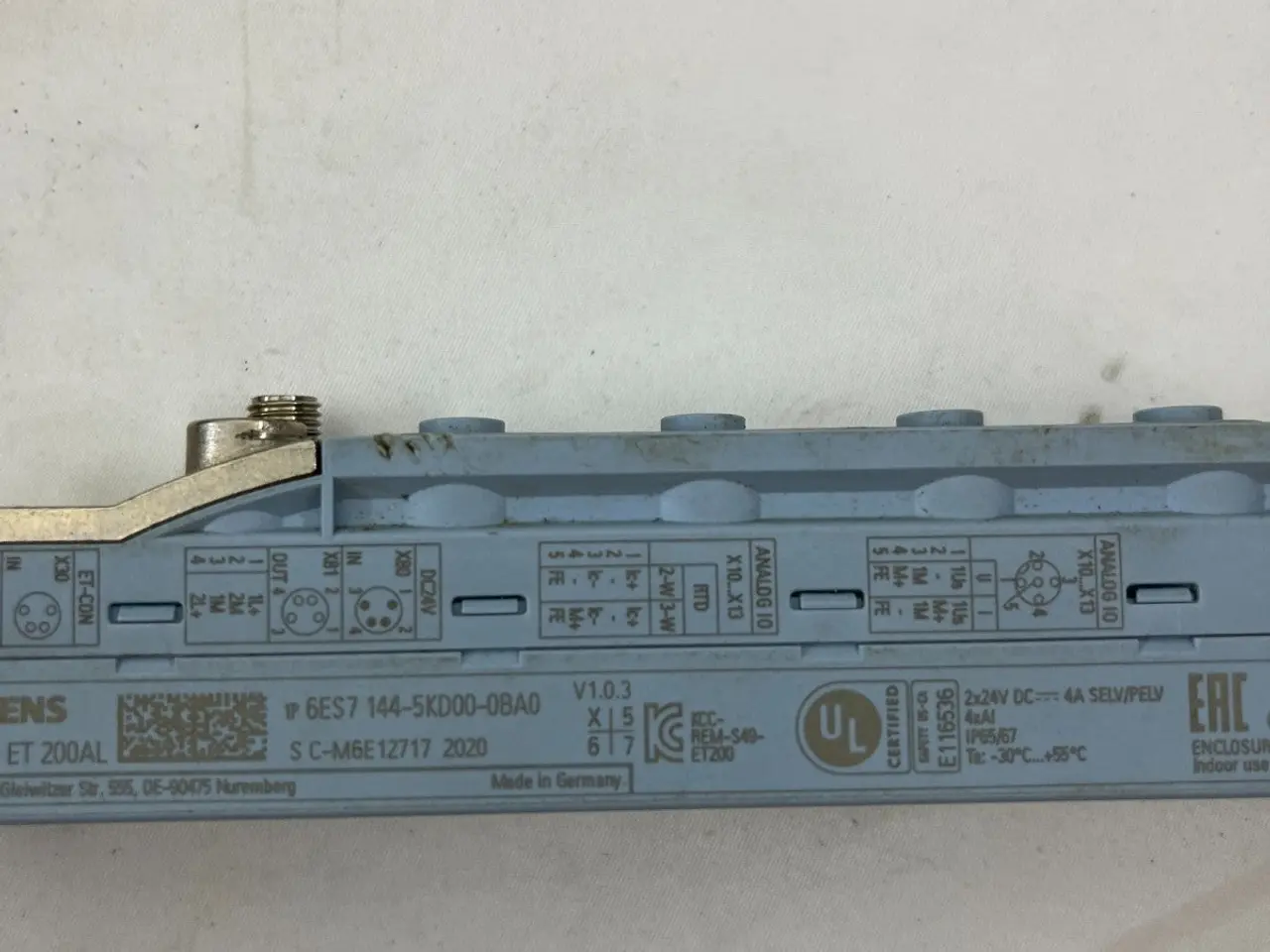 Billede 8 - Siemens SIMATIC ET 200AL Analog indgangsmodul AI