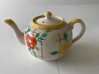 Engelsk fajance tekande