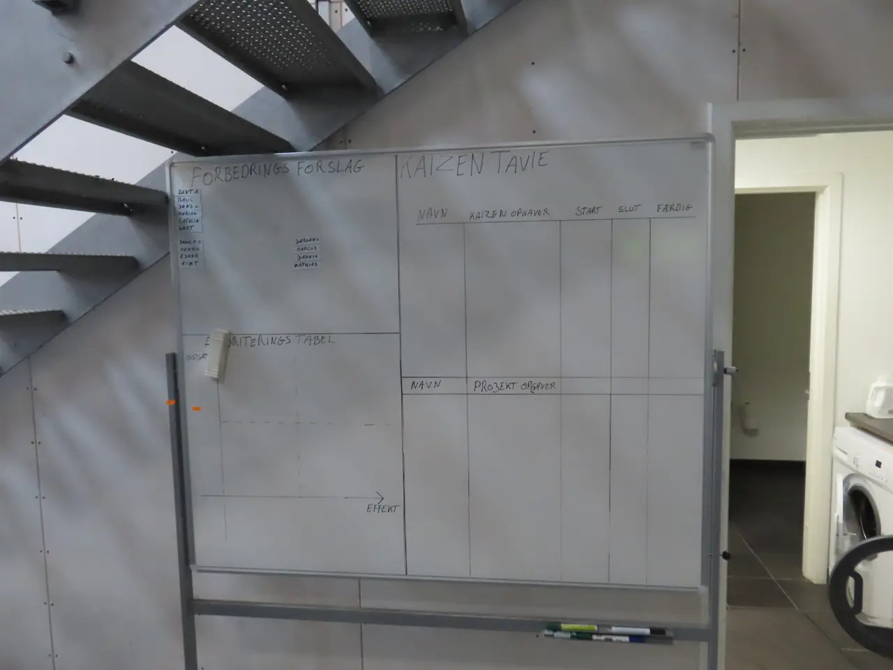 Billede 2 - Whiteboard på stativ