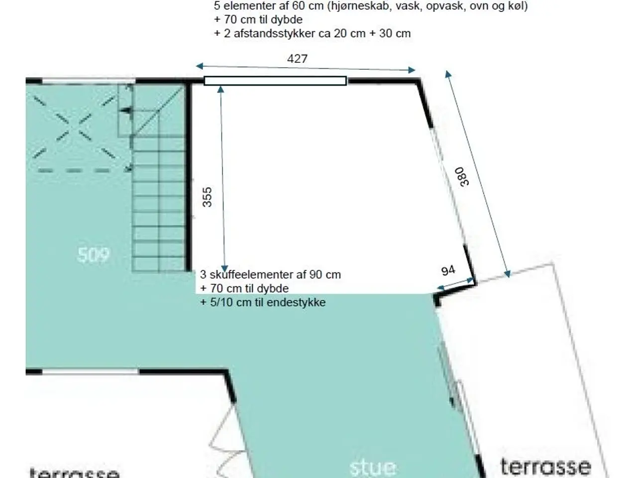 Billede 6 - Kustomhouse snedkerkøkken m/Bora Professionel 2.0