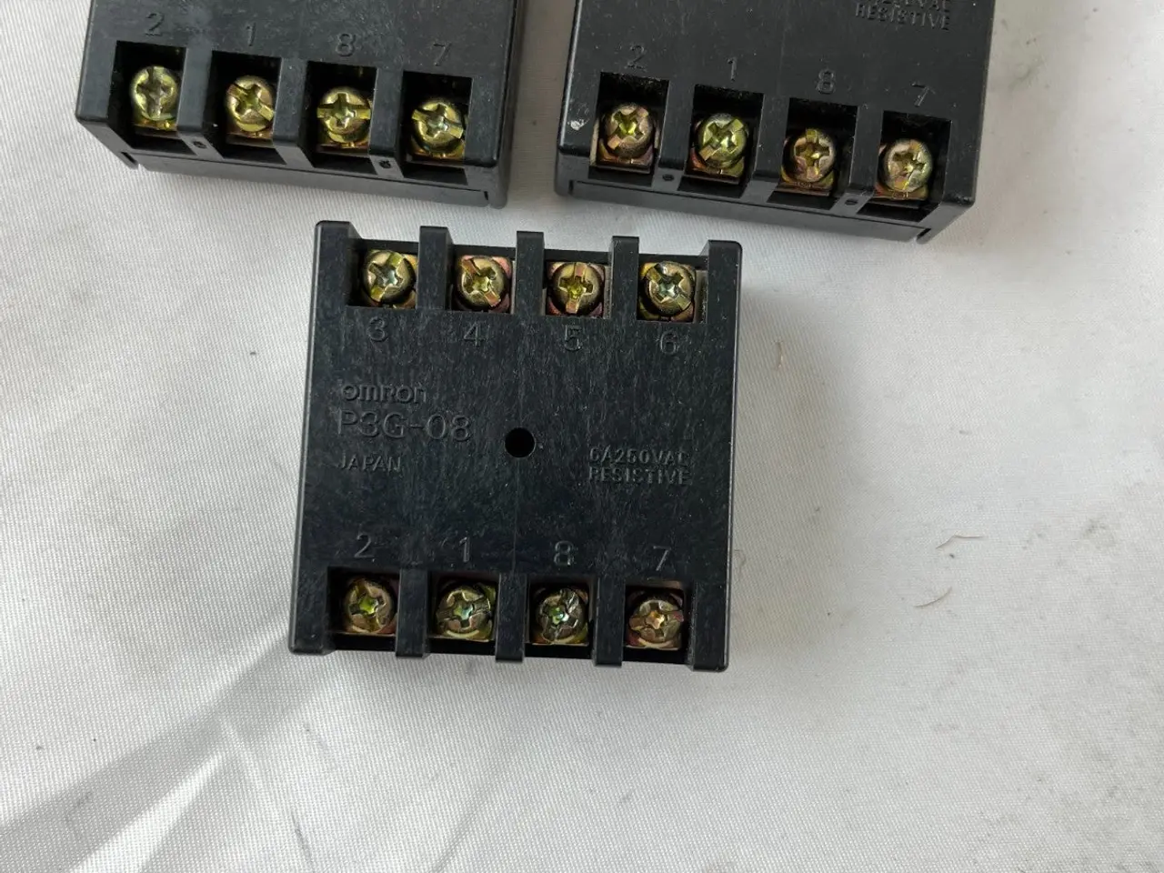 Billede 3 - Omron P3G-08 relæ Socket 8-Pin Panel Mount Screw