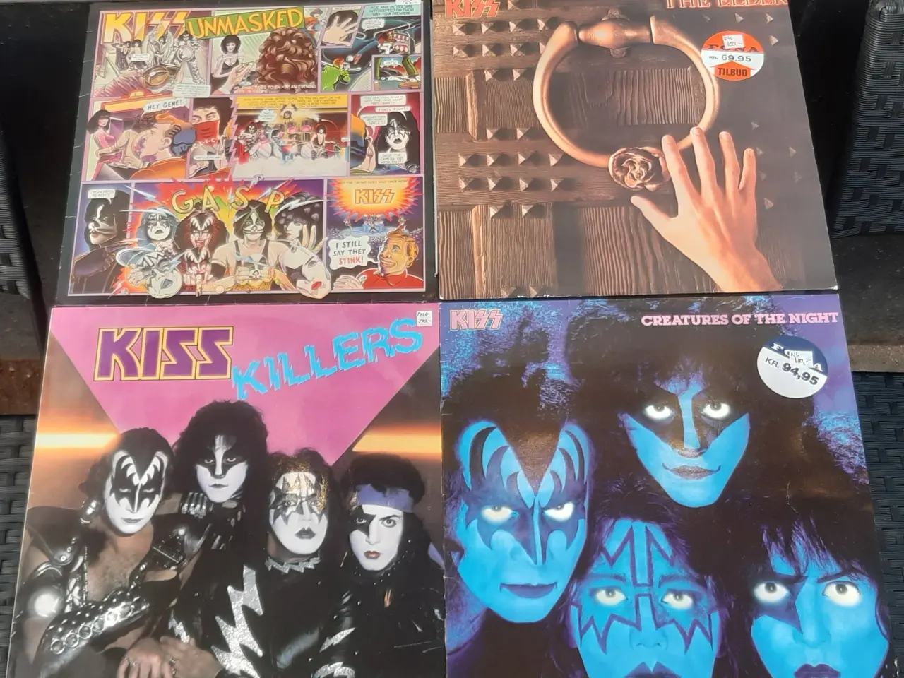 Billede 1 - KISS ... samling på 4 lp'er