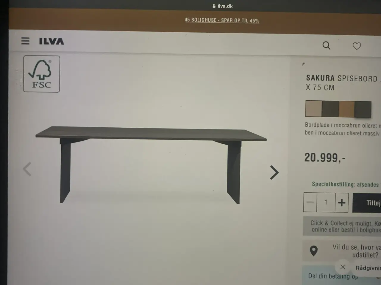 Billede 5 - Spisebord til 14 personer  Sakura