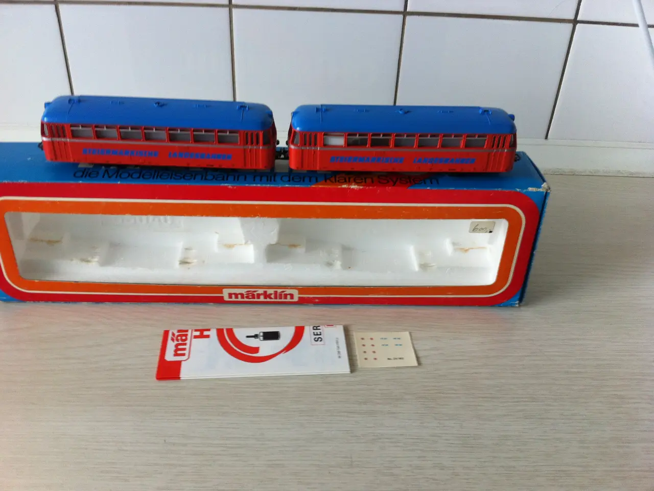 Billede 2 - Märklin 3140 Østrigsk Digital skinnebus