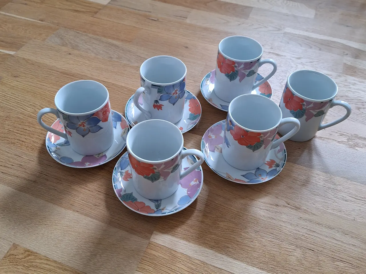Billede 1 - Te-/Kaffesæt