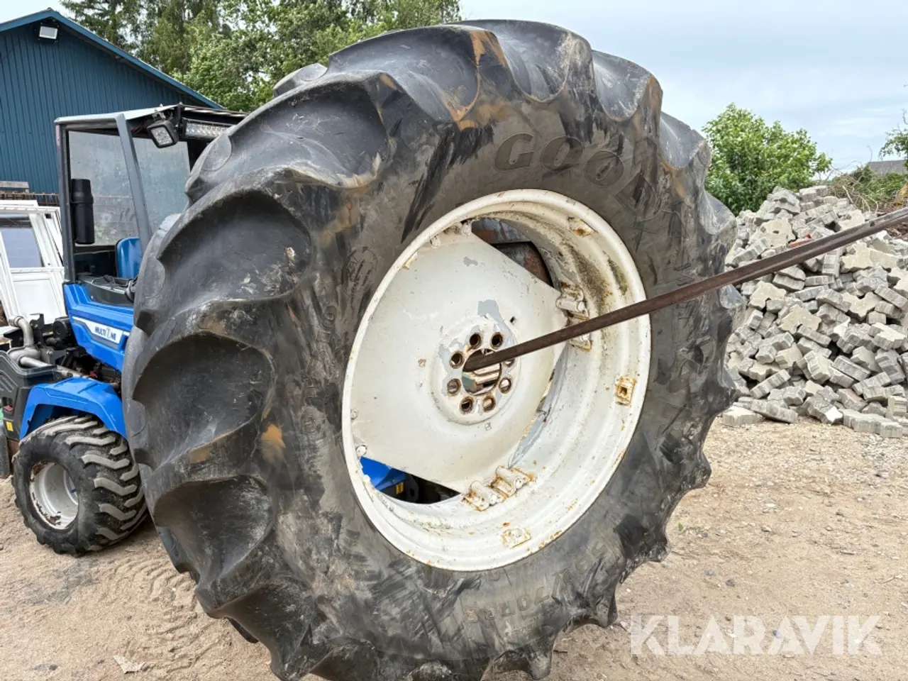 Billede 8 - Traktor hjul Goodyear DT810 - 2 styk, 580/70R38