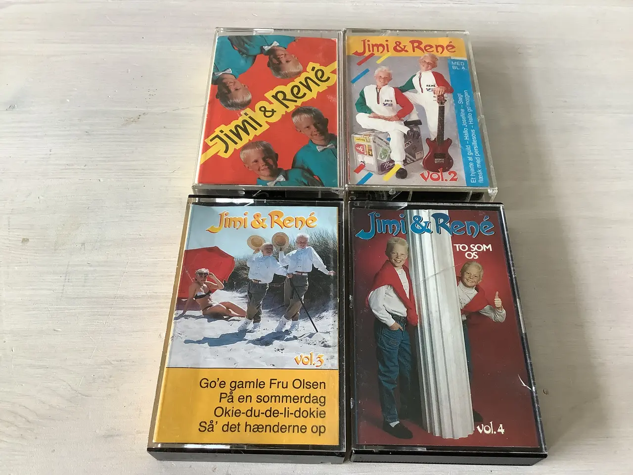Billede 1 - Jimi og René kassettebånd vol 1-4 