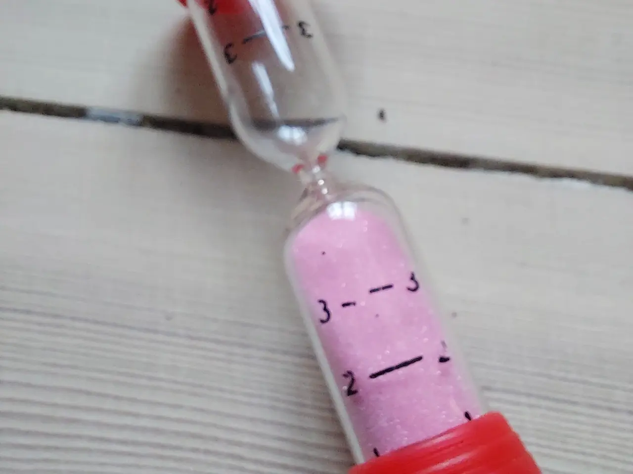 Billede 1 - Timeglas med 3 minutters gennemløbstid