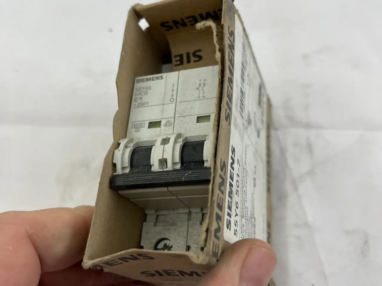 Billede 7 - Siemens 5SY6 501-7 MCB Miniature automatsikring C1