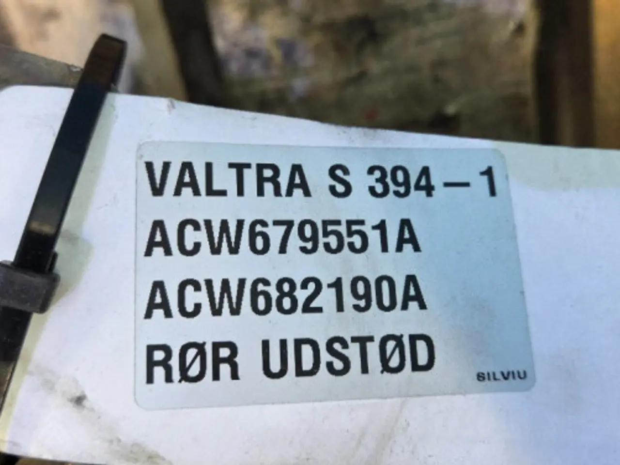 Billede 15 - Valtra S394 Udstødningsrør ACW679551A