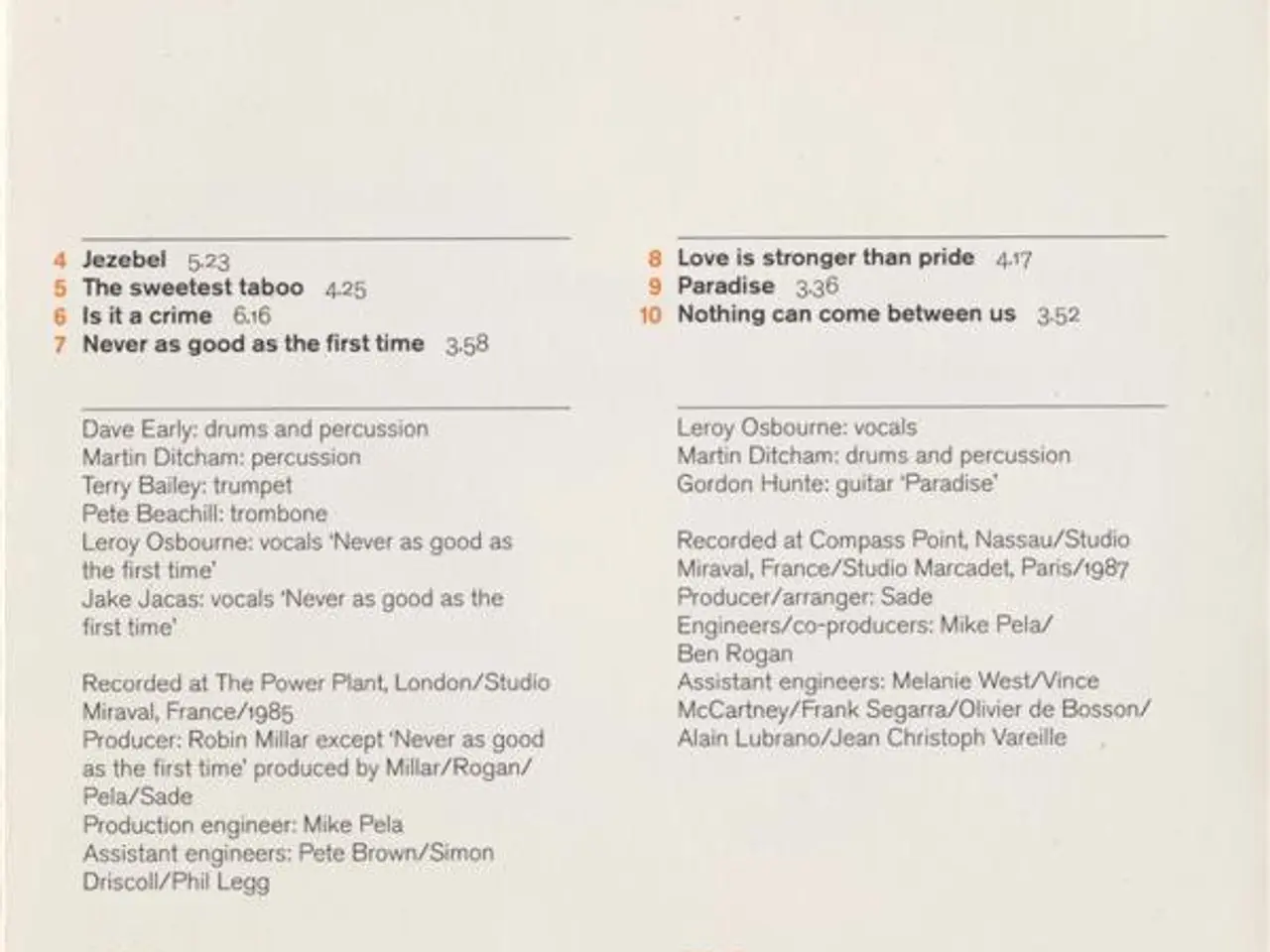 Billede 10 - Sade – The Best Of Sade – CD