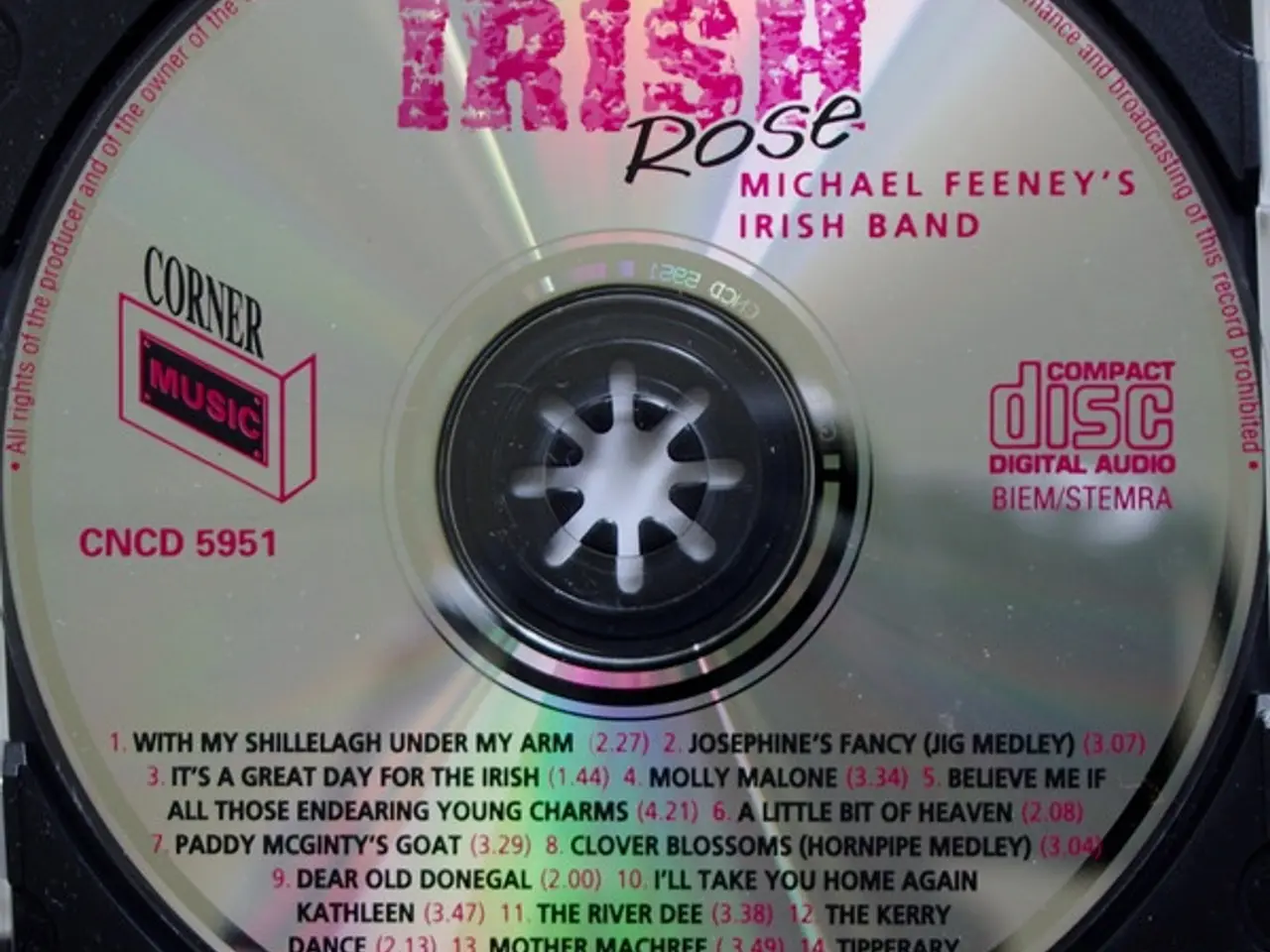 Billede 3 - Michael Feeny's Irish… – My Wild Irish Rose – CD