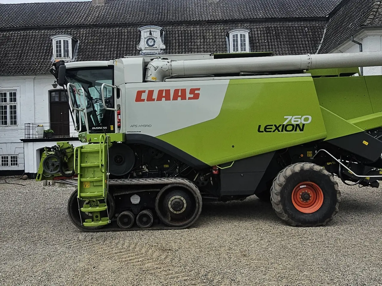Billede 1 - Mejetærsker Claas Lexion 760 TT, 35 fod