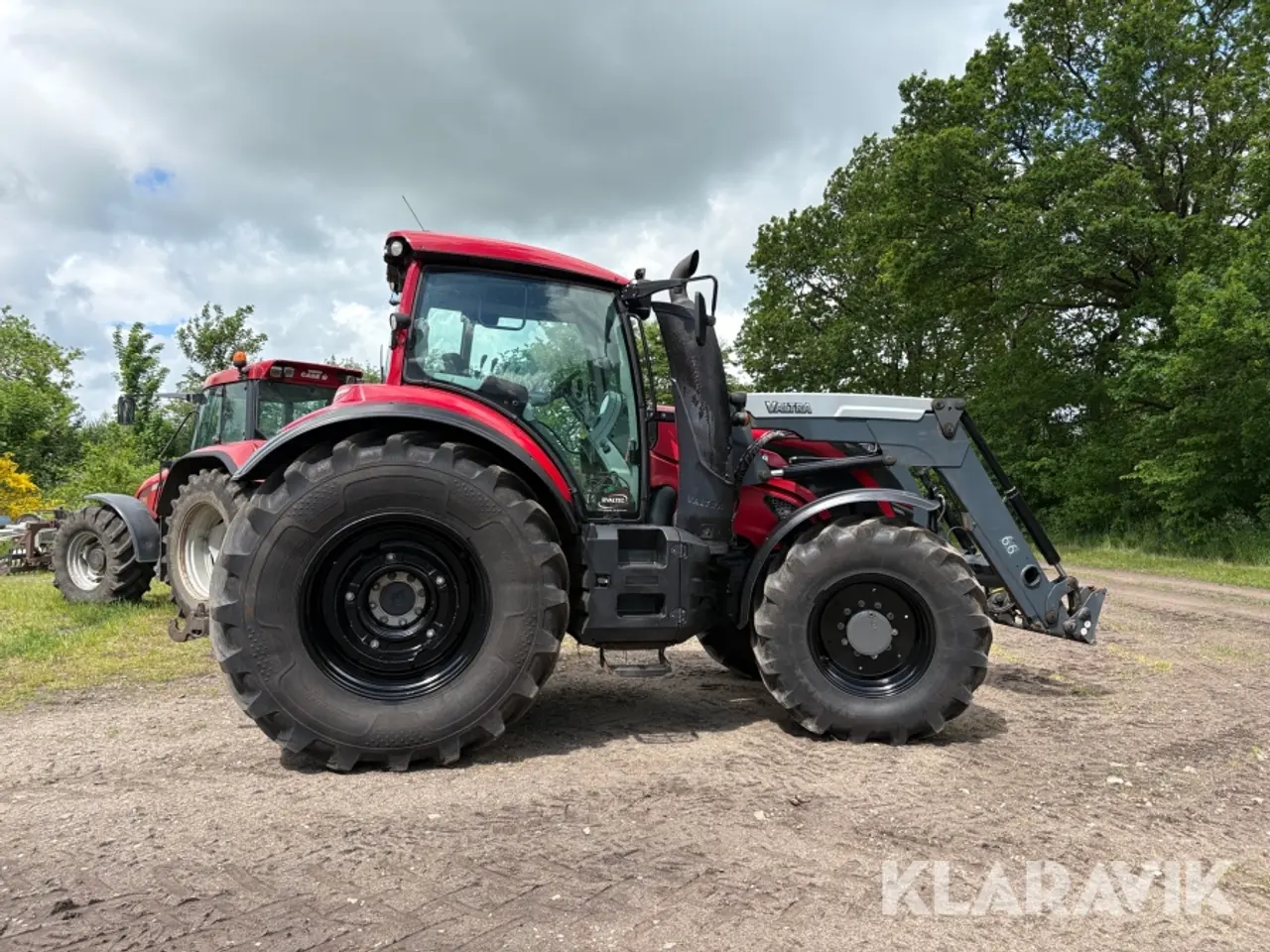 Billede 6 - Traktor Valtra T194 med frontlæsser
