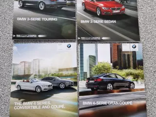 BMW bil brochure