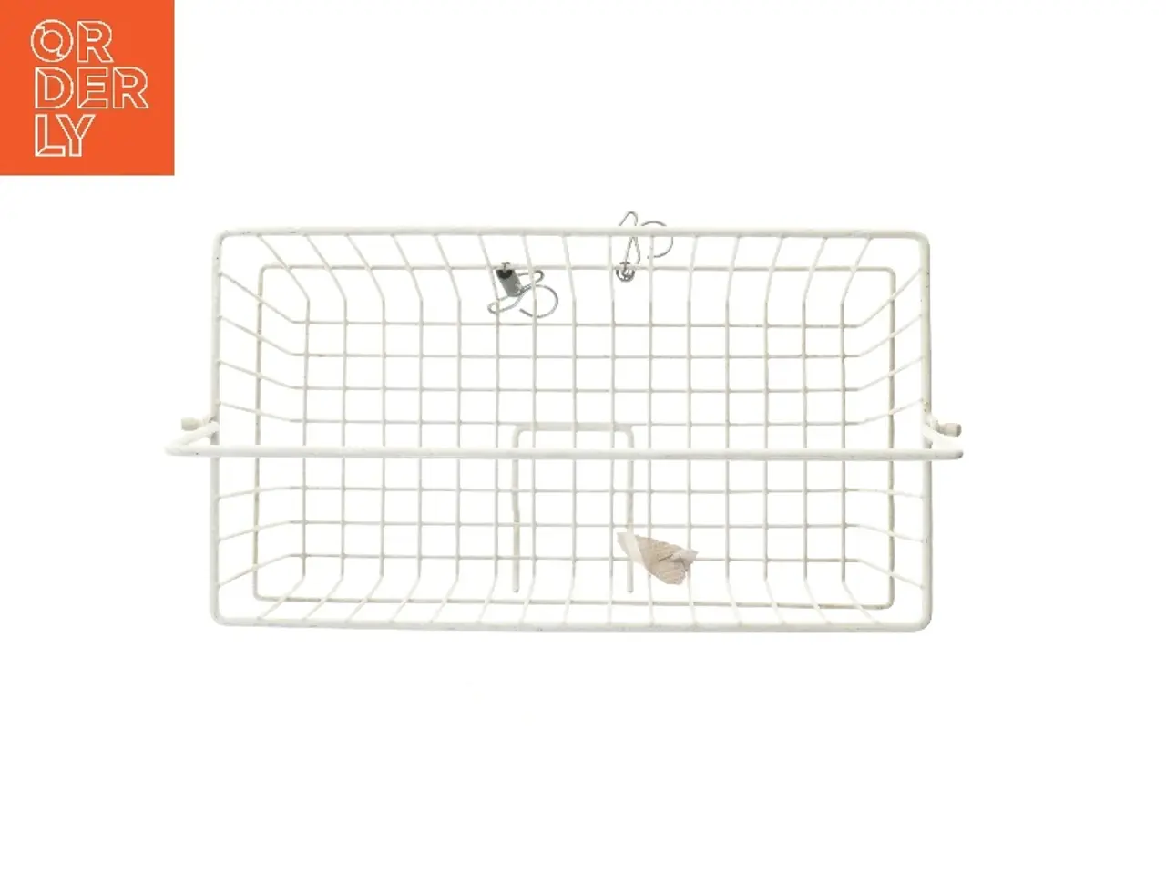 Billede 2 - Metal cykelkurv (str. 45,5x26x17 cm)