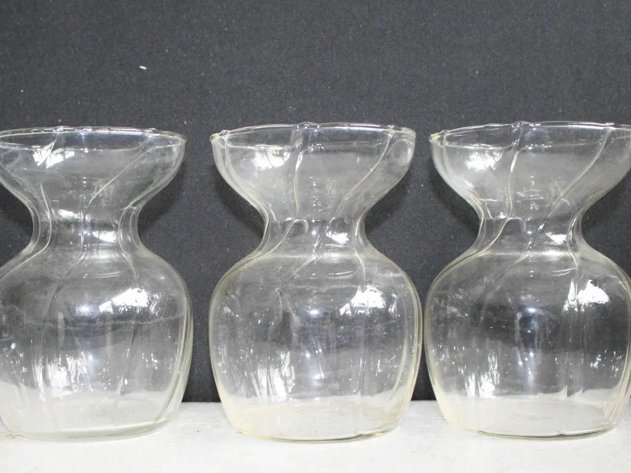 Billede 3 - 3 gamle hyacintglas