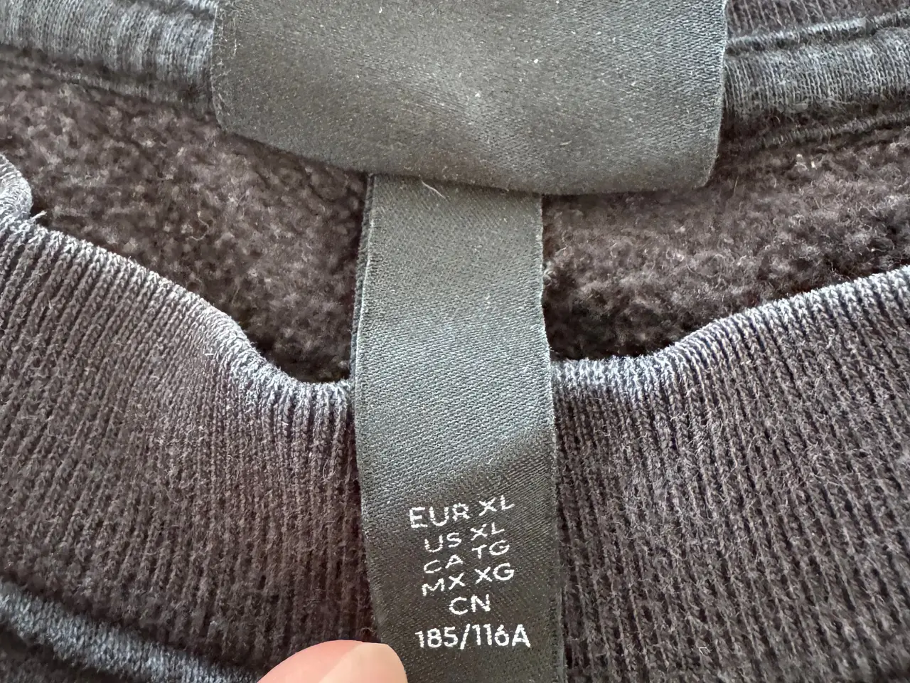 Billede 3 - New York Sweatshirt XL Black & White Good Conditio