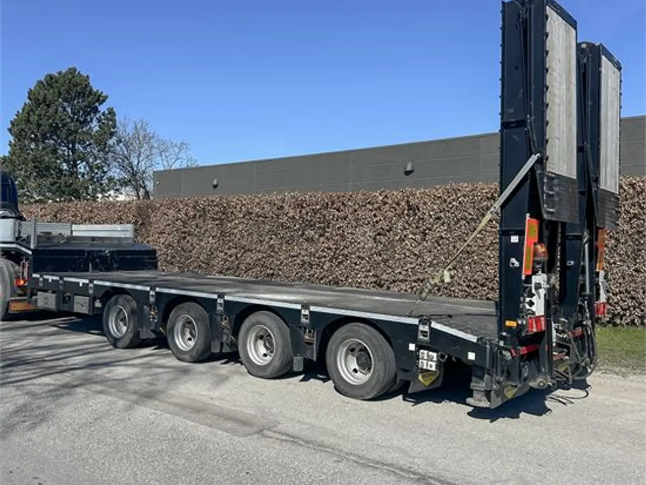 Billede 8 - Broshuis 4 ABSD - Only 2000 km - Truck+flat bed+container trailer w/crane