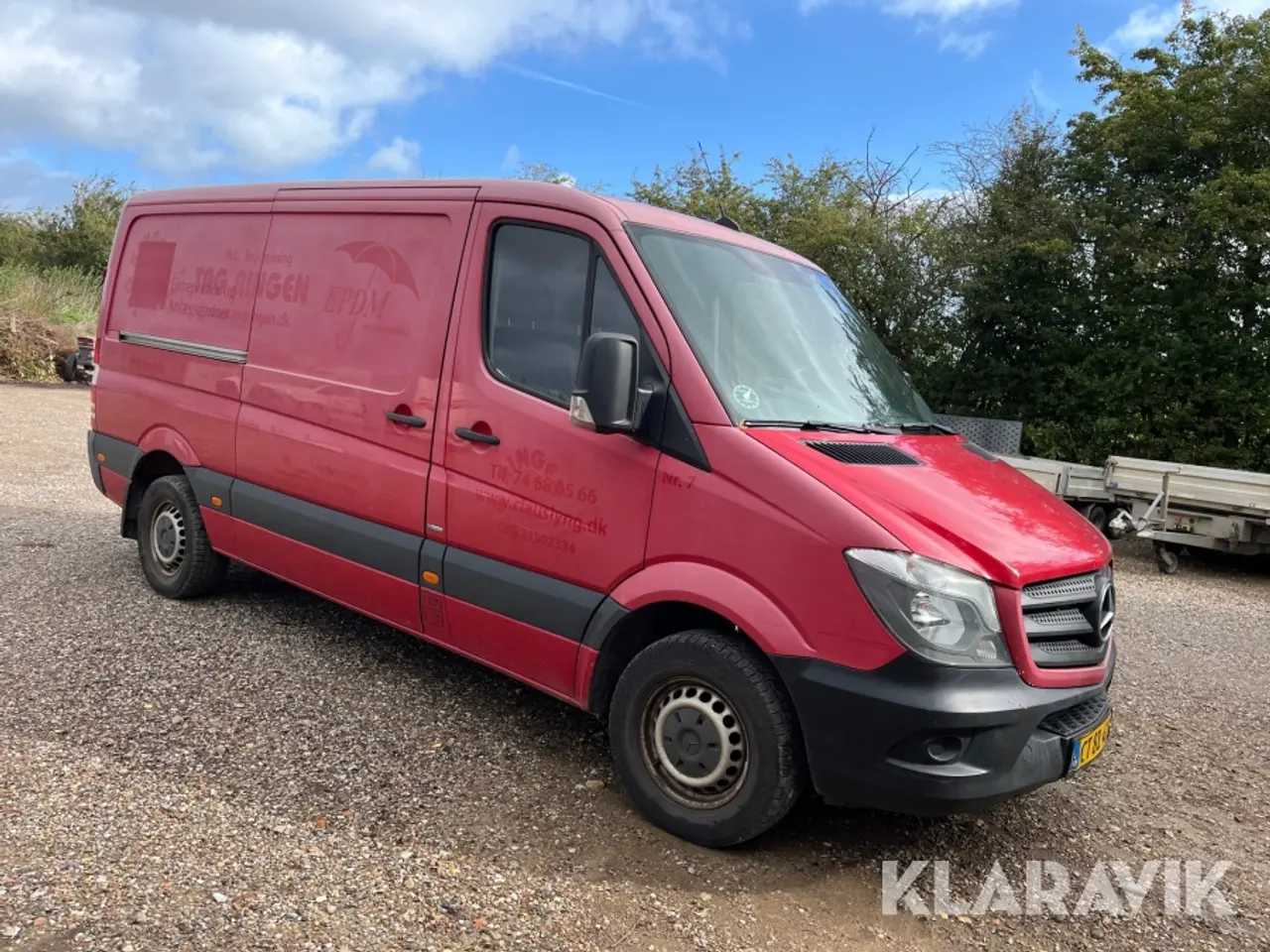 Billede 4 - Varebil Mercedes-Benz Sprinter 211 CDI kassevogn