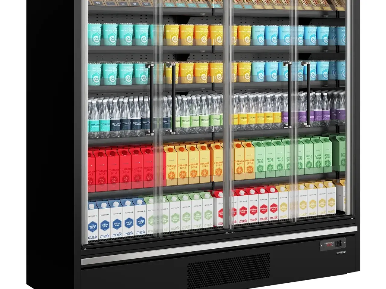 Billede 2 - Tefcold Multideck køler med døre