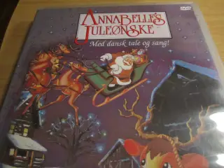 ANNABELLES JULEØNSKE. Tegnefilm. Dvd.