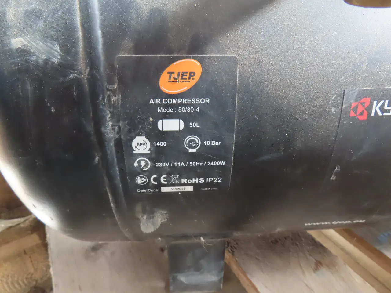 Billede 2 - Kompressor TJEP 50/30-4