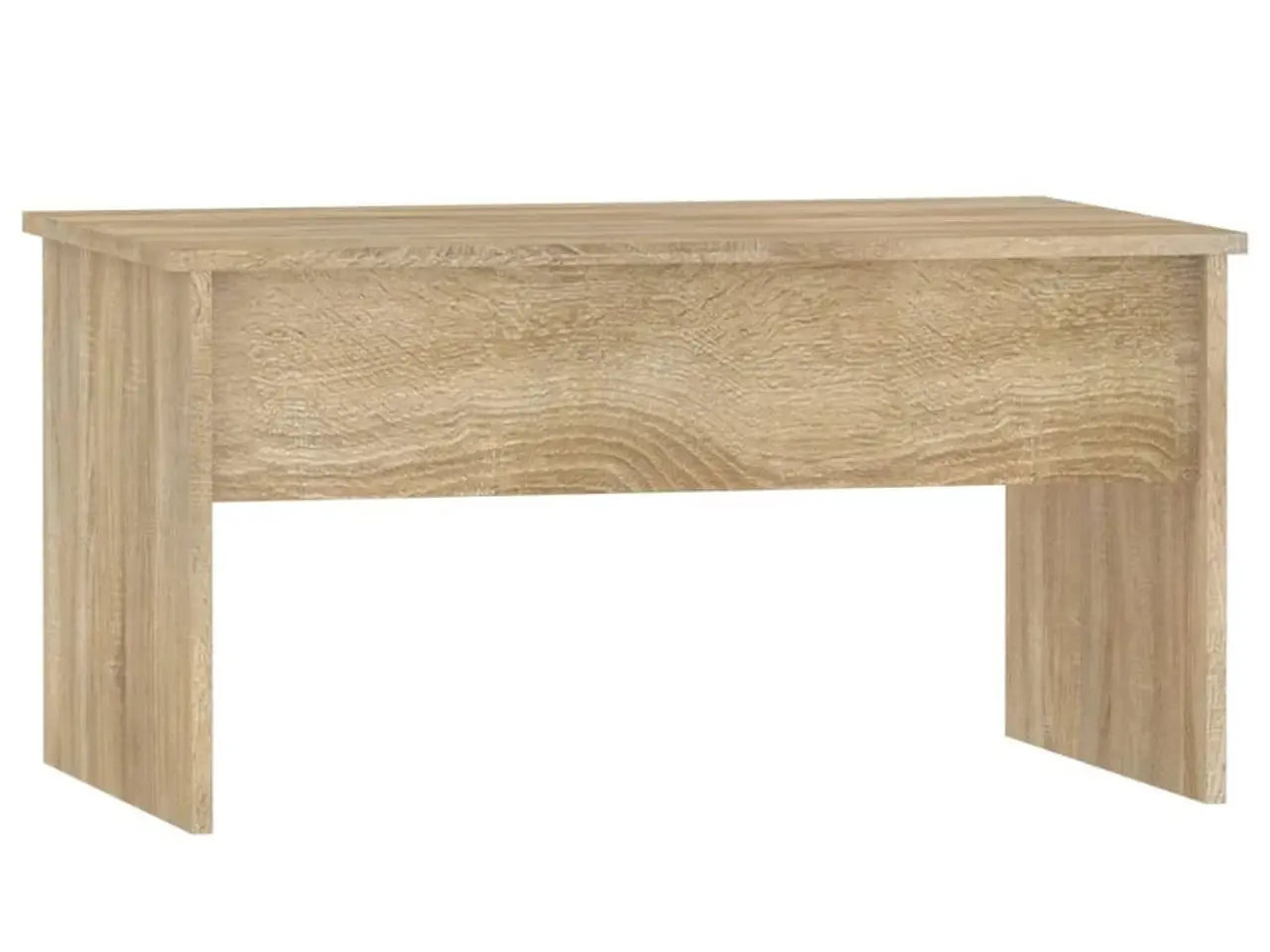 Billede 3 - Sofabord med løftetop og opbevaring - 80 × 50,5 × 41,5 cm, sonoma-eg