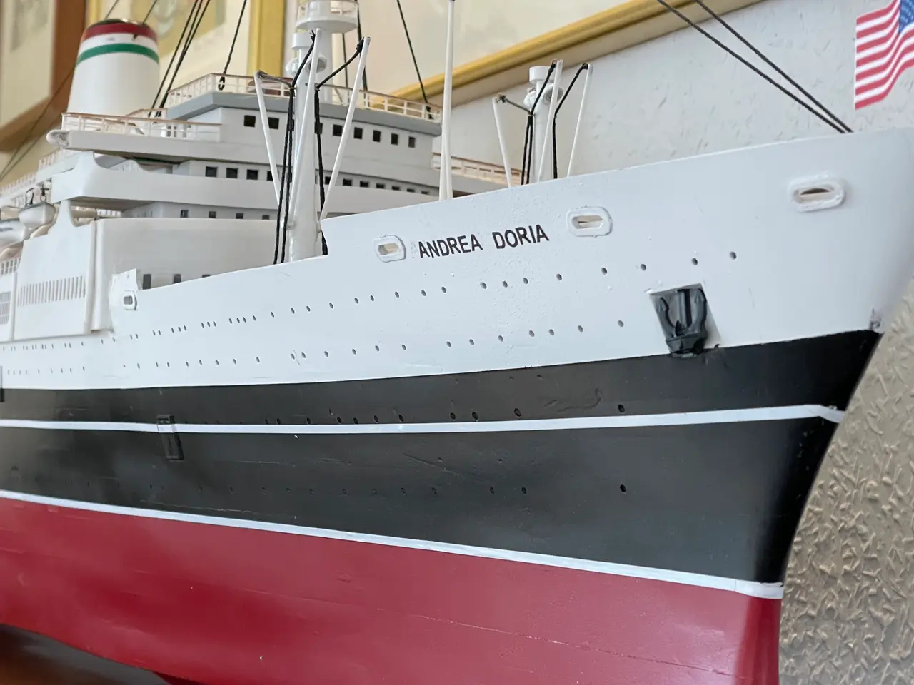 Billede 2 - Flot model af passagerskibet Andrea Doria
