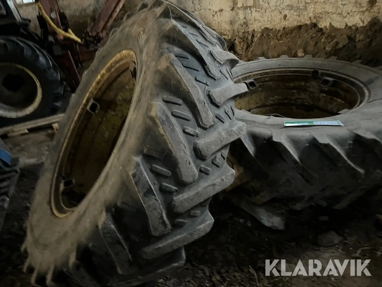 Billede 9 - Traktordæk Radial Kleber 18,4R38 2 styk