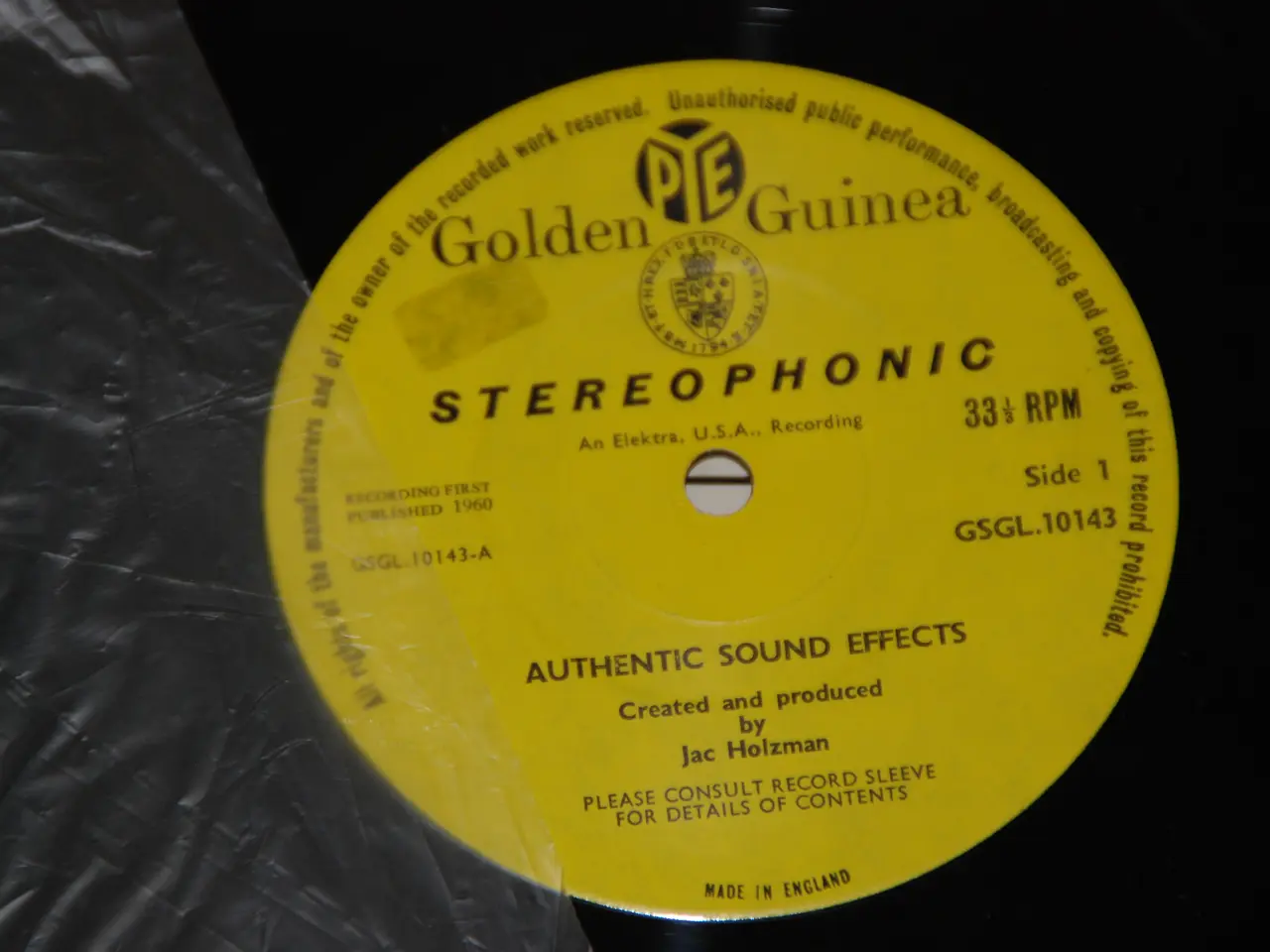Billede 4 - LP - AUTHENTIC SOUND EFFECTS