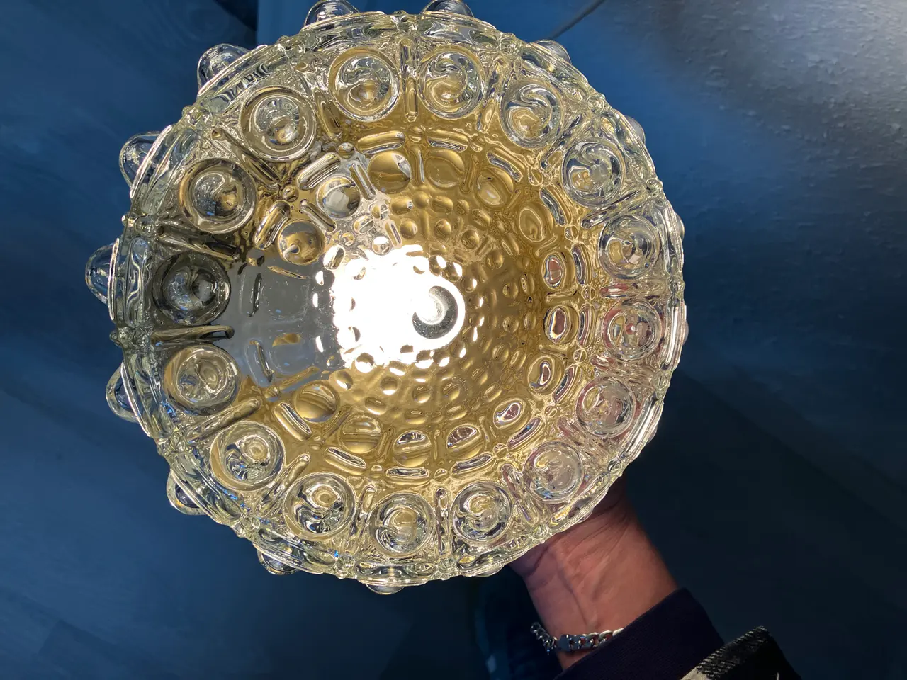 Billede 1 - Flot plafond i bobleglas