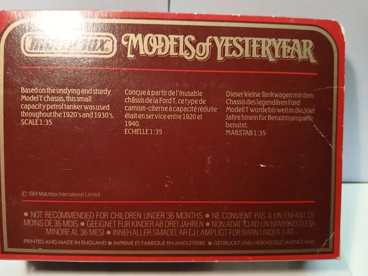 Billede 6 - MATCHBOX, MODELS OF YESTERYEAR Y3.