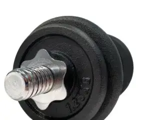 10 kg. Justerbar håndvægt med runde kanter - 30 mm