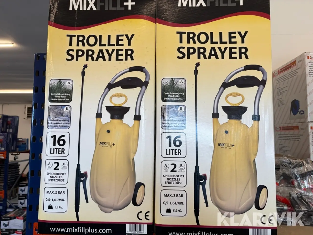Billede 10 - Sprøjter 6 styk Mixfill Trolley spray