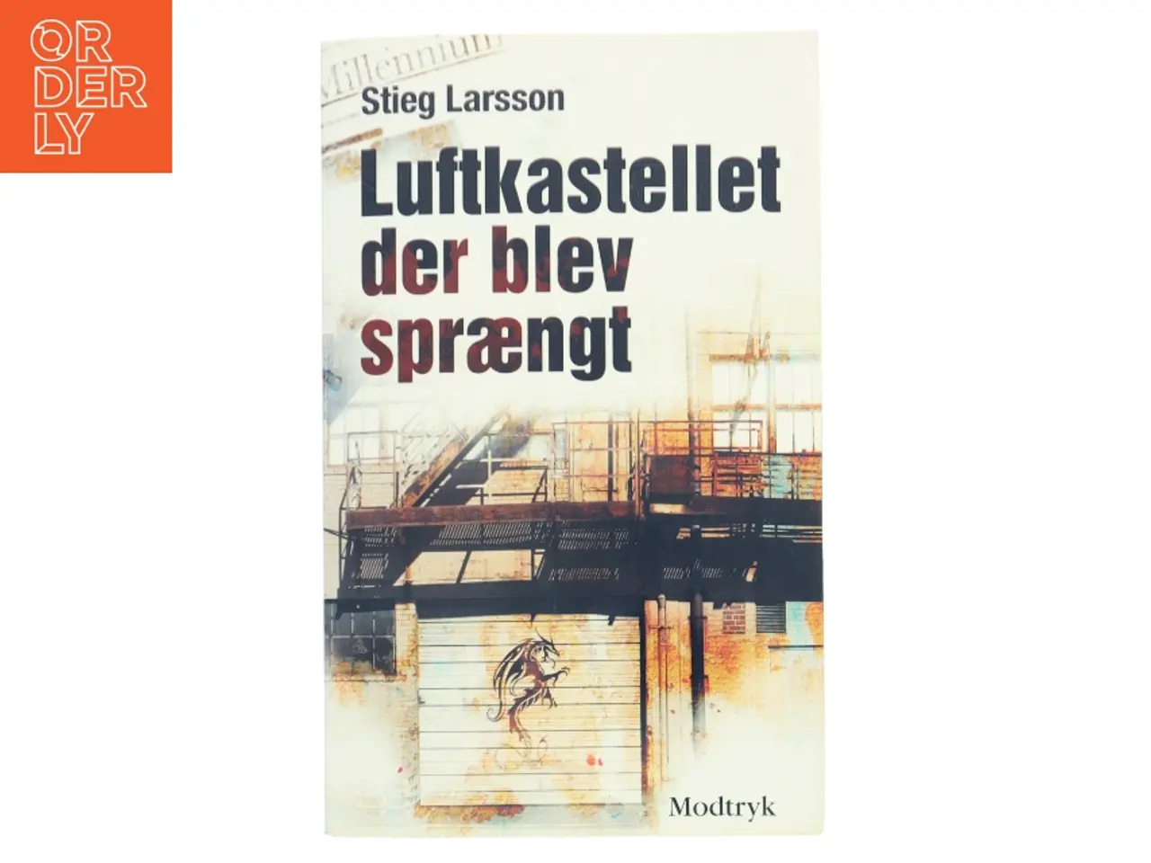 Billede 1 - Luftkastellet Der Blev Spraengt (af Stieg Larsson) [Imported] [Paperback] (Danish) (Millennium, 3. Bind) af Stieg Larsson (Bog)