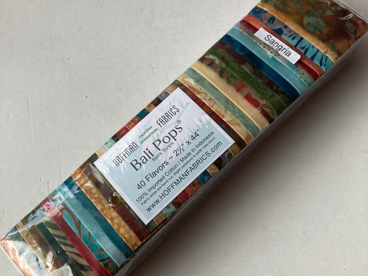 Billede 1 - Bali Pops, helt ny pakke med patchwork stof