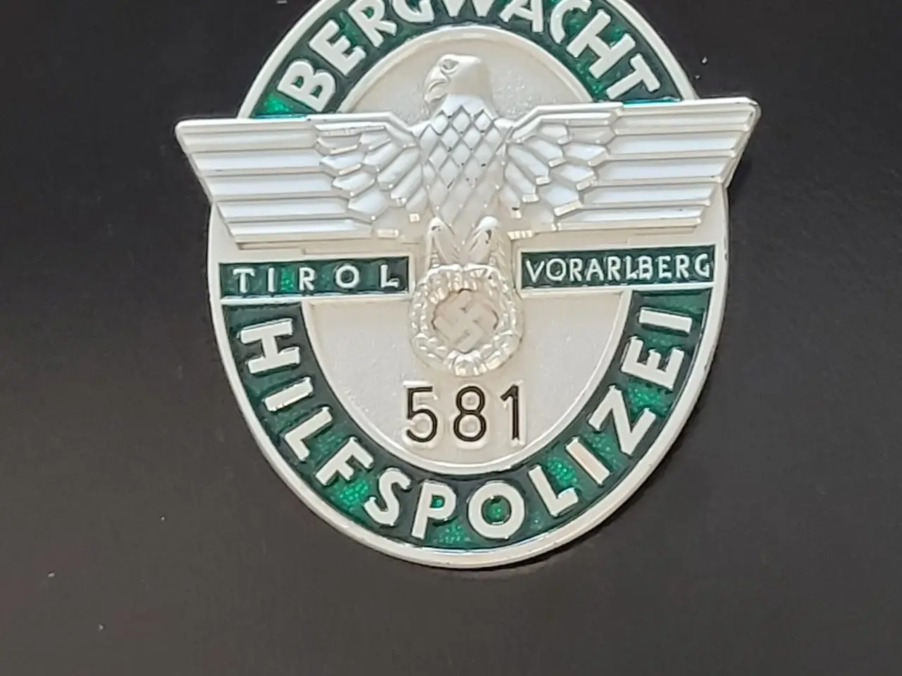 Billede 1 - Tyskland WW2 orden medalje Bergwacht Hilfspolize