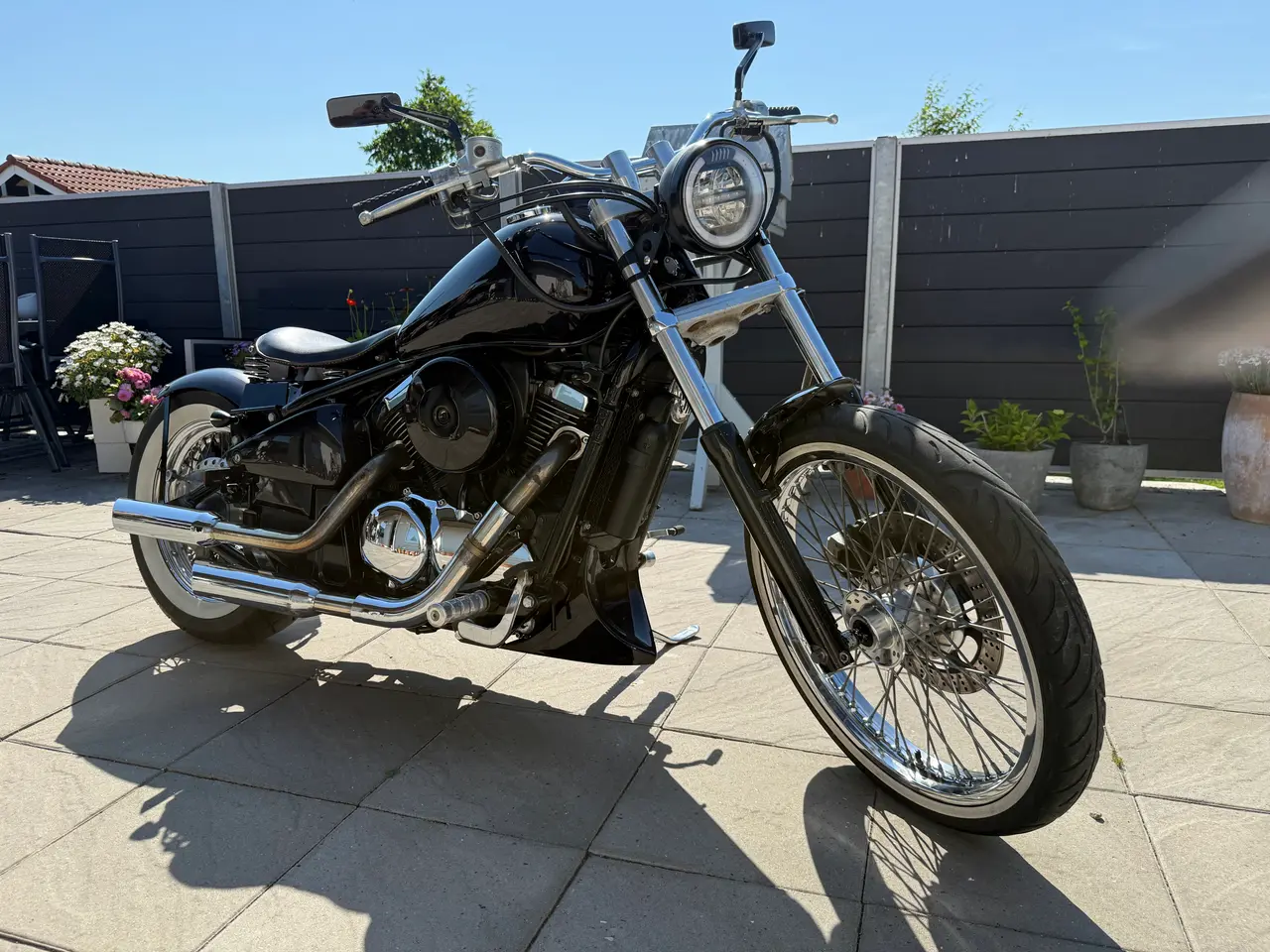 Billede 1 - Kawasaki vn800 chopper 