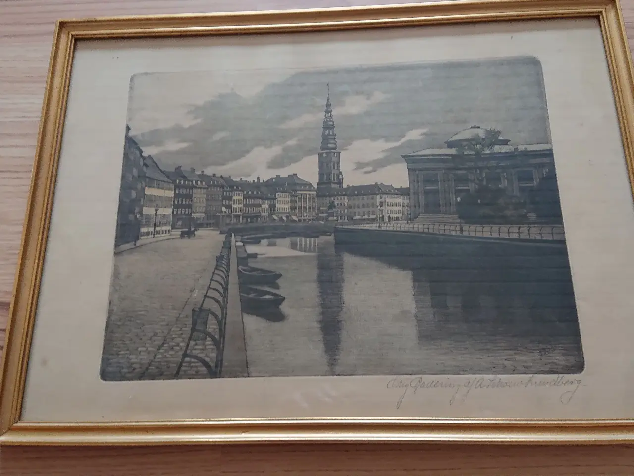 Billede 1 - A Johan Lundberg org Radering