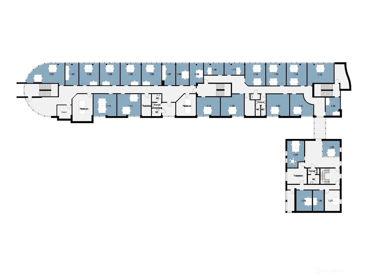 Billede 9 - EasyOffice Høje Taastrup Boulevard - lokale 1.04