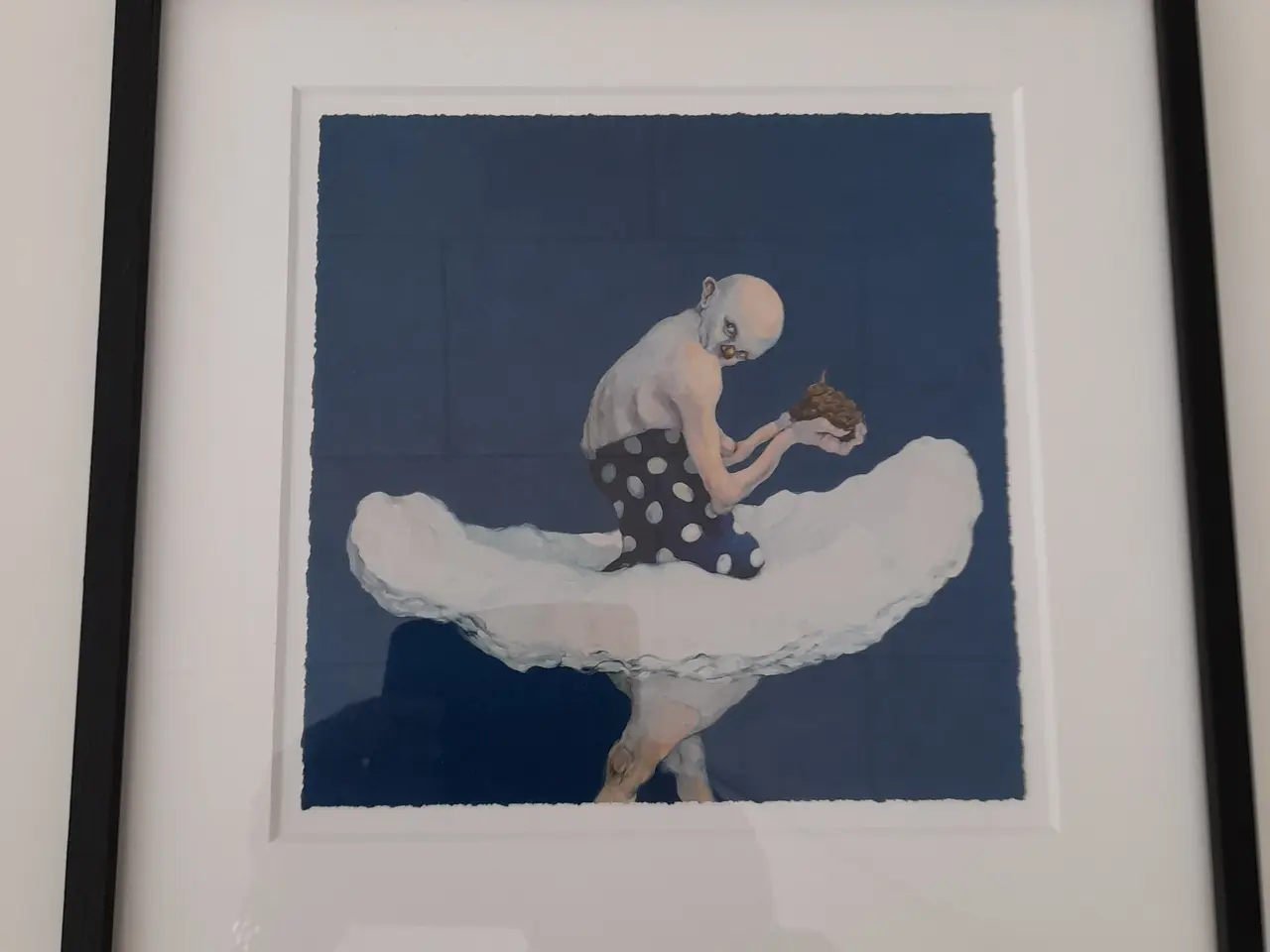 Billede 1 - Michael Kvium 32 x 32 cm offset tryk