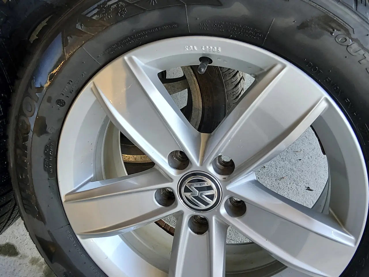 Billede 4 - VW Orginale fælge.