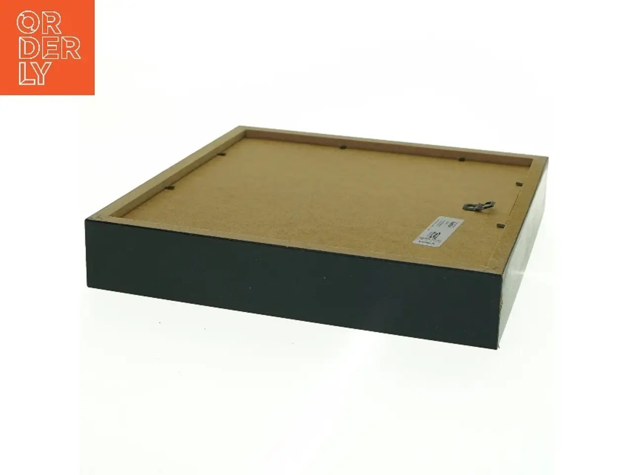 Billede 2 - Abstrakte malerier i sorte rammer fra IKEA (str. 25x25 cm)