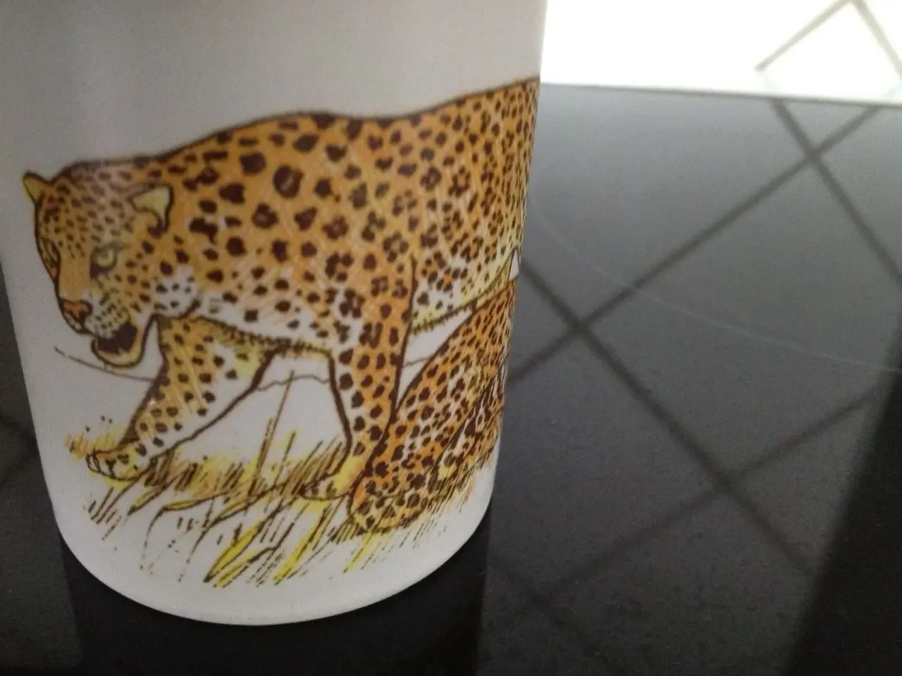 Billede 3 - Kopper med leopard motiv